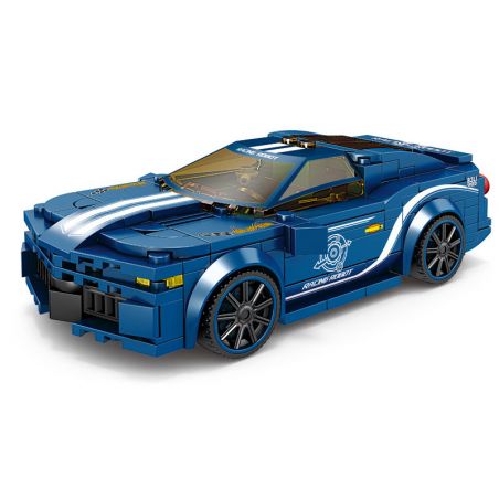 Kazi KY6149 6149 non  XE THỂ THAO CANMARUO bộ đồ chơi xếp lắp ráp ghép mô hình Speed Champions Racing Cars CAMARO Đua Xe Công Thức 263 khối