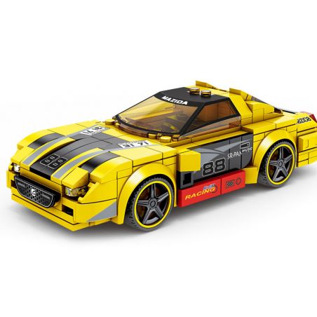 Kazi KY6148 6148 non  MAZDA RX-7 bộ đồ chơi xếp lắp ráp ghép mô hình Speed Champions Racing Cars Đua Xe Công Thức 265 khối