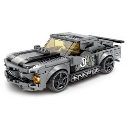 Kazi KY6147 6147 non  1969 MUSTANG bộ đồ chơi xếp lắp ráp ghép mô hình Speed Champions Racing Cars Đua Xe Công Thức 284 khối