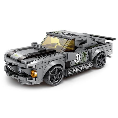 Kazi KY6147 6147 non  1969 MUSTANG bộ đồ chơi xếp lắp ráp ghép mô hình Speed Champions Racing Cars Đua Xe Công Thức 284 khối