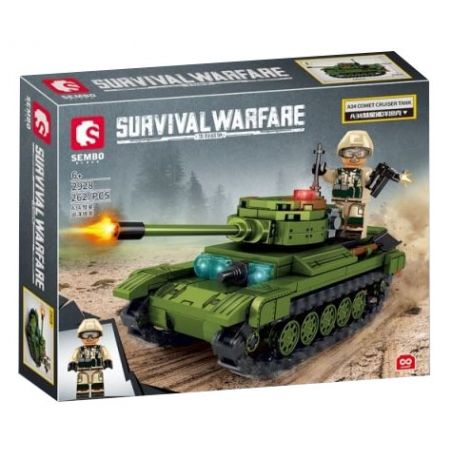 SEMBO 2928 2929 2930 2931 non  CHIẾN TRANH SINH TỒN ĐƠN VỊ XE TĂNG HẠNG NẶNG 4 bộ đồ chơi xếp lắp ráp ghép mô hình Creator SURVIVAL WARFARE Sáng Tạo 1042 khối