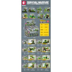 SEMBO 2905 2906 2907 2908 2909 2910 2911 2904 non  CUỘC CHIẾN SINH TỒN 8 NAM CHÂM TỦ LẠNH QUÂN ĐỘI bộ đồ chơi xếp lắp ráp ghép mô hình Military Army SURVIVAL WARFARE Quân Sự Bộ Đội 314 khối