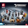 SEMBO 2600 2601 2602 2603 2604 2605 2606 2607 non  SHADOW COMMANDO TỔ HỢP 8 CƠ SỞ HOẠT ĐỘNG ĐẶC BIỆT bộ đồ chơi xếp lắp ráp ghép mô hình City LAING COMMANDOS Thành Phố 232 khối