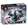 SEMBO 2629 2630 2631 2624 2625 2626 2627 2628 non  SHADOW COMMANDO TRỰC THĂNG CẢNH SÁT Z-9 8 TỔ HỢP bộ đồ chơi xếp lắp ráp ghép mô hình City Thành Phố 427 khối