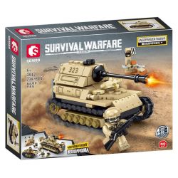 SEMBO 2912 2913 2914 2915 non  CHIẾN TRANH SINH TỒN LỰC LƯỢNG THIẾT GIÁP HẠNG NẶNG 4 TỔ HỢP bộ đồ chơi xếp lắp ráp ghép mô hình Military Army SURVIVAL WARFARE Quân Sự Bộ Đội 937 khối