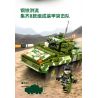 SEMBO 203150 203151 203152 203153 203154 203147 203148 203149 non  QUỐC GIA HÙNG MẠNH 8 TỔ HỢP XE TẤN CÔNG BỌC THÉP CÓ BÁNH bộ đồ chơi xếp lắp ráp ghép mô hình Military Army Quân Sự Bộ Đội 888 khối