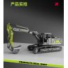 SEMBO 705112 non  ZOOMLION MÁY XÚC tỷ lệ 1:26 bộ đồ chơi xếp lắp ráp ghép mô hình  Kỹ Thuật Công Nghệ Cao Mô Hình Phương Tiện 998 khối