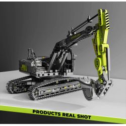 SEMBO 705112 non  ZOOMLION MÁY XÚC tỷ lệ 1:26 bộ đồ chơi xếp lắp ráp ghép mô hình  Kỹ Thuật Công Nghệ Cao Mô Hình Phương Tiện 998 khối