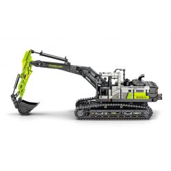 SEMBO 705112 non  ZOOMLION MÁY XÚC tỷ lệ 1:26 bộ đồ chơi xếp lắp ráp ghép mô hình  Kỹ Thuật Công Nghệ Cao Mô Hình Phương Tiện 998 khối