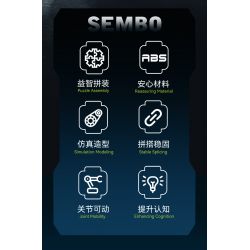 SEMBO 705112 non  ZOOMLION MÁY XÚC tỷ lệ 1:26 bộ đồ chơi xếp lắp ráp ghép mô hình  Kỹ Thuật Công Nghệ Cao Mô Hình Phương Tiện 998 khối