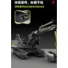 SEMBO 705112 non  ZOOMLION MÁY XÚC tỷ lệ 1:26 bộ đồ chơi xếp lắp ráp ghép mô hình  Kỹ Thuật Công Nghệ Cao Mô Hình Phương Tiện 998 khối