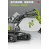 SEMBO 705112 non  ZOOMLION MÁY XÚC tỷ lệ 1:26 bộ đồ chơi xếp lắp ráp ghép mô hình  Kỹ Thuật Công Nghệ Cao Mô Hình Phương Tiện 998 khối