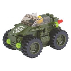 Bozhi 6204 non  XE NHÂM BIAN bộ đồ chơi xếp lắp ráp ghép mô hình City Thành Phố 266 khối