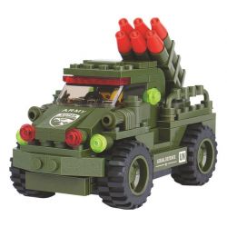 Bozhi 6204 non  XE NHÂM BIAN bộ đồ chơi xếp lắp ráp ghép mô hình City Thành Phố 266 khối