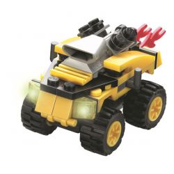 Bozhi 8033 non  XE NGỰA THẦN TỐC HỔ KHỦNG BỐ bộ đồ chơi xếp lắp ráp ghép mô hình Racers Đua Tốc Độ 54 khối