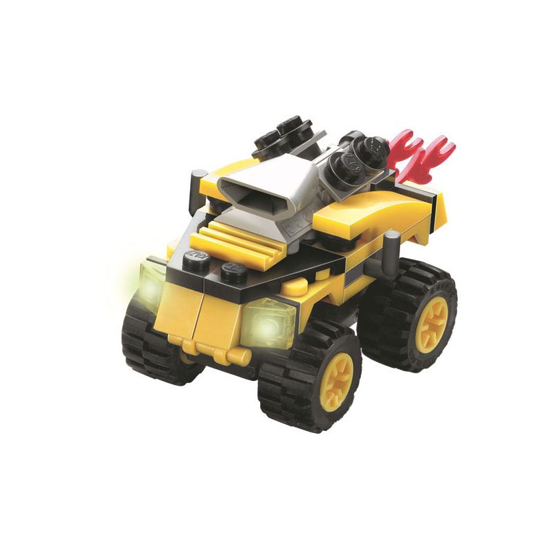 Bozhi 8033 non  XE NGỰA THẦN TỐC HỔ KHỦNG BỐ bộ đồ chơi xếp lắp ráp ghép mô hình Racers Đua Tốc Độ 54 khối