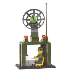 Bozhi 6510 non  XE TÊN LỬA CHEETAH bộ đồ chơi xếp lắp ráp ghép mô hình Military Army LEOPARD ROCKET Quân Sự Bộ Đội 330 khối