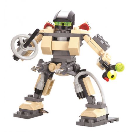 Bozhi 6052 non  BÁO CÁO PHÁ HỦY bộ đồ chơi xếp lắp ráp ghép mô hình BLOW UP VANGUARD 95 khối