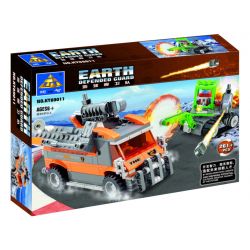 Kazi KY89011 89011 non  EARTHBOUND NGƯỜI BẢO VỆ VÀ KẺ HỦY DIỆT bộ đồ chơi xếp lắp ráp ghép mô hình 56 khối