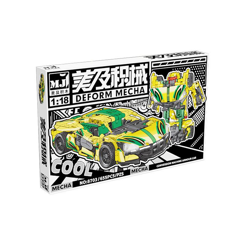 BEAUTIFUL AND 8703 non  XE KÉO BIẾN HÌNH MCLAREN tỷ lệ 1:18 bộ đồ chơi xếp lắp ráp ghép mô hình  Kỹ Thuật Công Nghệ Cao Mô Hình Phương Tiện 655 khối