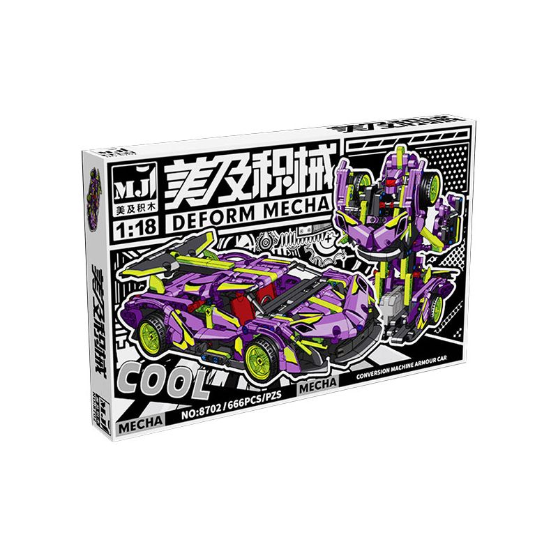 BEAUTIFUL AND 8702 non  XE BIẾN HÌNH APOLLO tỷ lệ 1:18 bộ đồ chơi xếp lắp ráp ghép mô hình  Kỹ Thuật Công Nghệ Cao Mô Hình Phương Tiện 666 khối