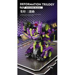 BEAUTIFUL AND 8702 non  XE BIẾN HÌNH APOLLO tỷ lệ 1:18 bộ đồ chơi xếp lắp ráp ghép mô hình  Kỹ Thuật Công Nghệ Cao Mô Hình Phương Tiện 666 khối