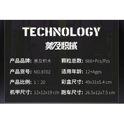 BEAUTIFUL AND 8702 non  XE BIẾN HÌNH APOLLO tỷ lệ 1:18 bộ đồ chơi xếp lắp ráp ghép mô hình  Kỹ Thuật Công Nghệ Cao Mô Hình Phương Tiện 666 khối