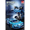 BEAUTIFUL AND 8701 non  XE KÉO BIẾN HÌNH BUGATTI tỷ lệ 1:18 bộ đồ chơi xếp lắp ráp ghép mô hình  Kỹ Thuật Công Nghệ Cao Mô Hình Phương Tiện 602 khối