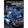BEAUTIFUL AND 8701 non  XE KÉO BIẾN HÌNH BUGATTI tỷ lệ 1:18 bộ đồ chơi xếp lắp ráp ghép mô hình  Kỹ Thuật Công Nghệ Cao Mô Hình Phương Tiện 602 khối