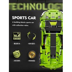 BEAUTIFUL AND 8700 non  XE KÉO BIẾN DẠNG BÒ XANH tỷ lệ 1:18 bộ đồ chơi xếp lắp ráp ghép mô hình  Kỹ Thuật Công Nghệ Cao Mô Hình Phương Tiện 608 khối