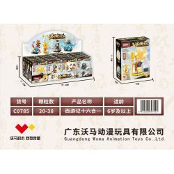 WOMA C0785 0785 non  TÂY DU KÝ 16 TRONG bộ đồ chơi xếp lắp ráp ghép mô hình