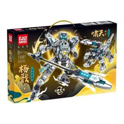 GAOMISI T3087 3087 non  CHIẾN BINH VÔ SONG CƠ GIÁP CỦA YANG JIAN CHÓ GẦM GỪ bộ đồ chơi xếp lắp ráp ghép mô hình 537 khối