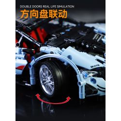 Kazi KY1105 1105 non  XE THỂ THAO MCLAREN ENCHANTRESS MÀU XANH tỷ lệ 1:14 bộ đồ chơi xếp lắp ráp ghép mô hình  Kỹ Thuật Công Nghệ Cao Mô Hình Phương Tiện 1225 khối