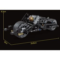 GBL KY1107 1107 non  MA BÁT CUỒNG CHIẾN XE KÉO LẠI bộ đồ chơi xếp lắp ráp ghép mô hình  Kỹ Thuật Công Nghệ Cao Mô Hình Phương Tiện 320 khối