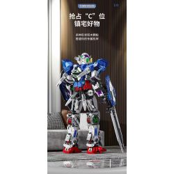 LINGRUI MODEL JIMU LIANGPIN V5012 5012 non  THẦN CHIẾN TRANH MECHA HẠNG S bộ đồ chơi xếp lắp ráp ghép mô hình DJ-RAMBO 001 10382 khối