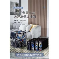 LINGRUI MODEL JIMU LIANGPIN V5012 5012 non  THẦN CHIẾN TRANH MECHA HẠNG S bộ đồ chơi xếp lắp ráp ghép mô hình DJ-RAMBO 001 10382 khối