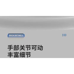 LINGRUI MODEL JIMU LIANGPIN V5012 5012 non  THẦN CHIẾN TRANH MECHA HẠNG S bộ đồ chơi xếp lắp ráp ghép mô hình DJ-RAMBO 001 10382 khối