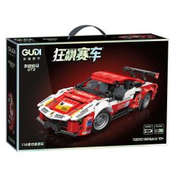 GUDI 70010 non  CUỘC ĐUA GIẬN DỮ XE KÉO GT3 BLAZING HORSE bộ đồ chơi xếp lắp ráp ghép mô hình  Kỹ Thuật Công Nghệ Cao Mô Hình Phương Tiện 524 khối