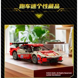 GUDI 70010 non  CUỘC ĐUA GIẬN DỮ XE KÉO GT3 BLAZING HORSE bộ đồ chơi xếp lắp ráp ghép mô hình  Kỹ Thuật Công Nghệ Cao Mô Hình Phương Tiện 524 khối