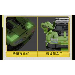 GUDI 70009 non  ĐUA XE GIẬN DỮ KÉO LÙI CƠN BÃO BULL EVO2 tỷ lệ 1:14 bộ đồ chơi xếp lắp ráp ghép mô hình  Kỹ Thuật Công Nghệ Cao Mô Hình Phương Tiện 533 khối