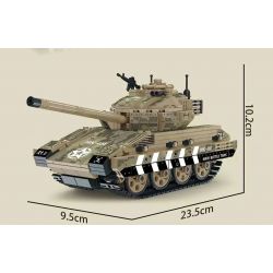 ZUANMA 108C non  IRON EXPEDITION XE TĂNG CHIẾN ĐẤU CHỦ LỰC MK-4M CỦA ISRAEL bộ đồ chơi xếp lắp ráp ghép mô hình Military Army MK-4M MAIN BATTLE TANK Quân Sự Bộ Đội 634 khối