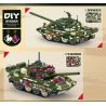 ZUANMA 108A non  VIỄN CHINH SẮT XE TĂNG CHIẾN ĐẤU CHỦ LỰC T-90 CỦA NGA bộ đồ chơi xếp lắp ráp ghép mô hình Military Army T-90 MAIN BATTLE TANK Quân Sự Bộ Đội 667 khối