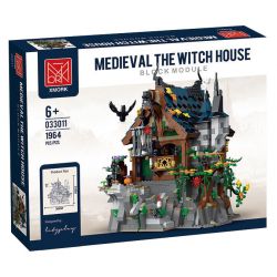 MorkModel 033011 Mork Model 033011 non  CABIN CỦA PHÙ THỦY THỜI TRUNG CỔ bộ đồ chơi xếp lắp ráp ghép mô hình Creator MEDIEVAL THE WITCH HOUSE Sáng Tạo 1964 khối