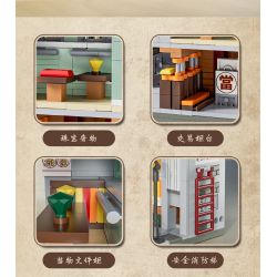 WELLEADZ 6102 non  NGÀY XƯA CỬA HÀNG PHẦN CỨNG bộ đồ chơi xếp lắp ráp ghép mô hình HARDWARE STORE 491 khối