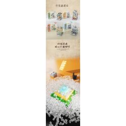 WELLEADZ 6101 non  NGÀY XƯA CỬA HÀNG TIỆN LỢI bộ đồ chơi xếp lắp ráp ghép mô hình CONVENIENCE STORE 549 khối