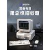 PANTASY 85005 non  MÁY TÍNH CỔ ĐIỂN bộ đồ chơi xếp lắp ráp ghép mô hình RETRO 90S PC 1800 khối