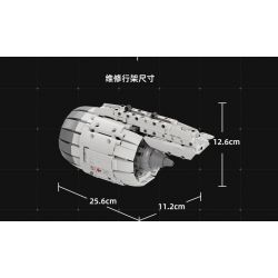 PANTASY 85006 non  CỬA HÀNG SỬA CHỮA ĐỘNG CƠ MÁY BAY bộ đồ chơi xếp lắp ráp ghép mô hình  AIRCRAFT ENGINE WORKSHOP Kỹ Thuật Công Nghệ Cao Mô Hình Phương Tiện 2000 khối