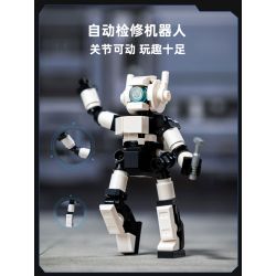 PANTASY 85006 non  CỬA HÀNG SỬA CHỮA ĐỘNG CƠ MÁY BAY bộ đồ chơi xếp lắp ráp ghép mô hình  AIRCRAFT ENGINE WORKSHOP Kỹ Thuật Công Nghệ Cao Mô Hình Phương Tiện 2000 khối