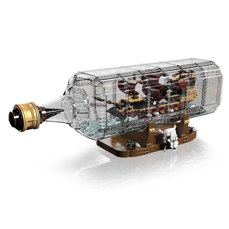 MouldKing 10066 Mould King 10066 non  CHAI TRẢ THÙ NỮ HOÀNG ANNE bộ đồ chơi xếp lắp ráp ghép mô hình Arts & Crafts 2488 khối