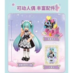 QMAN ENLIGHTEN KEEPPLEY 76012 non  HATSUNE MIKU HỘP MÙ THỦ LĨNH THẺ BÀI bộ đồ chơi xếp lắp ráp ghép mô hình Movie & Game Phim Và Trò Chơi